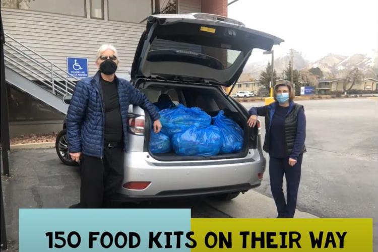 150 Food kits on their way